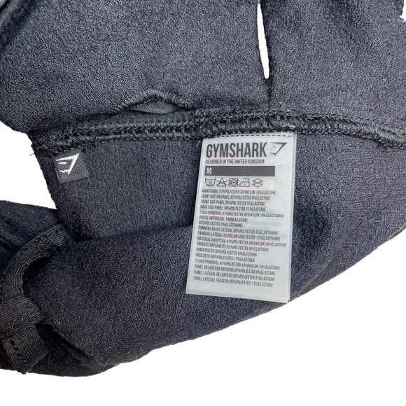 Gymshark True Texture Bralette Black Medium - Picture 5 of 5